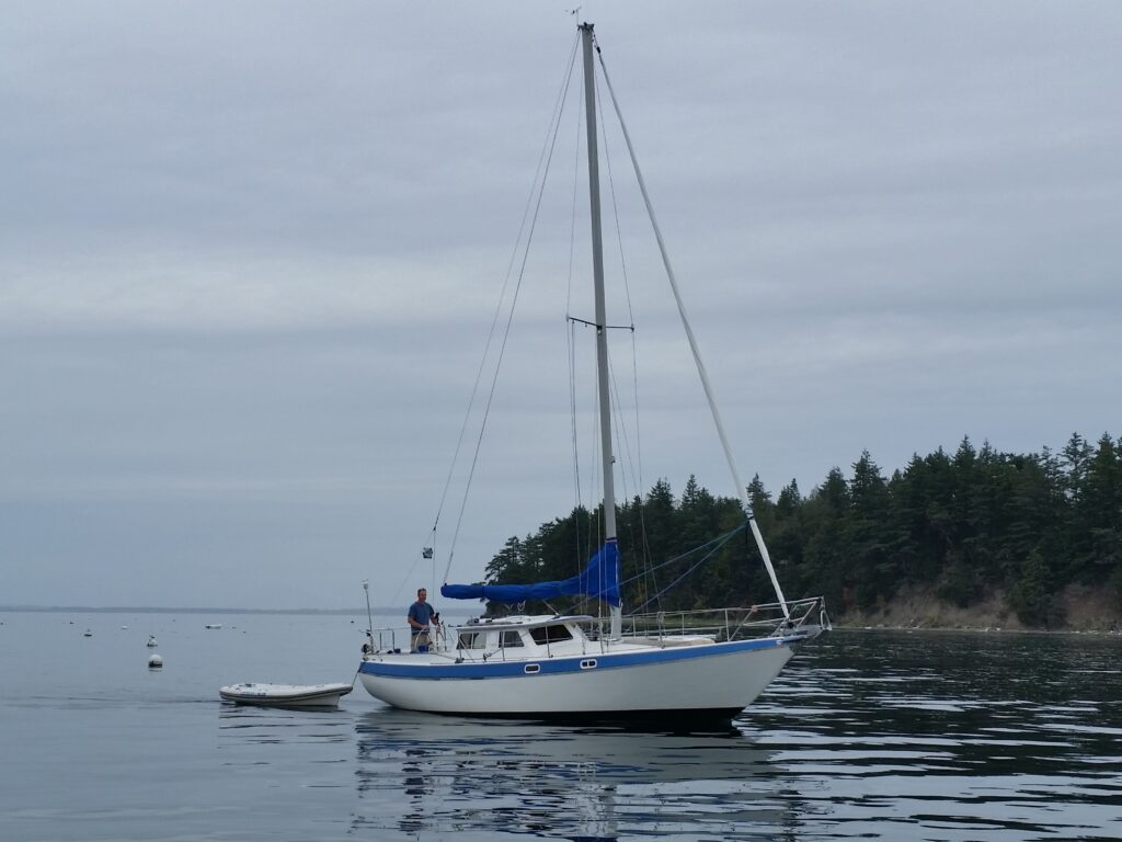 (old mainsail cover)